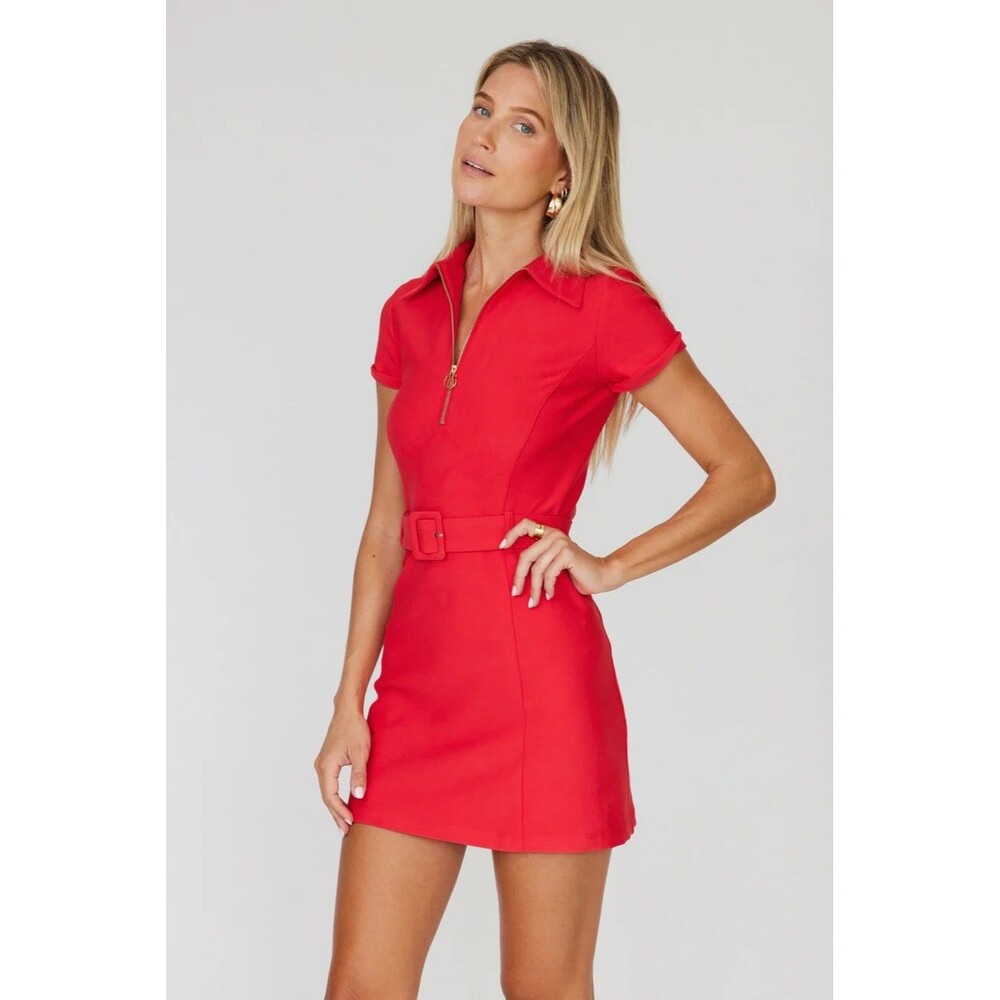 Goldie Byrd Women’s Dress Red Size Small